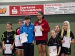 B-Schülerinnen Doppel Kiara u. Pelin 1. Platz