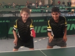 B-Schüler Doppel Inan und Jannik 5. Platz