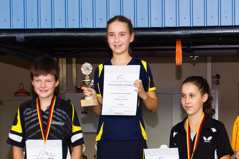 Kreismeisterschaft 2014 Tischtennis