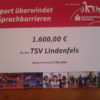 Spendenübergabe Sporting Sunday