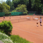 Tennisanlage geöffnet